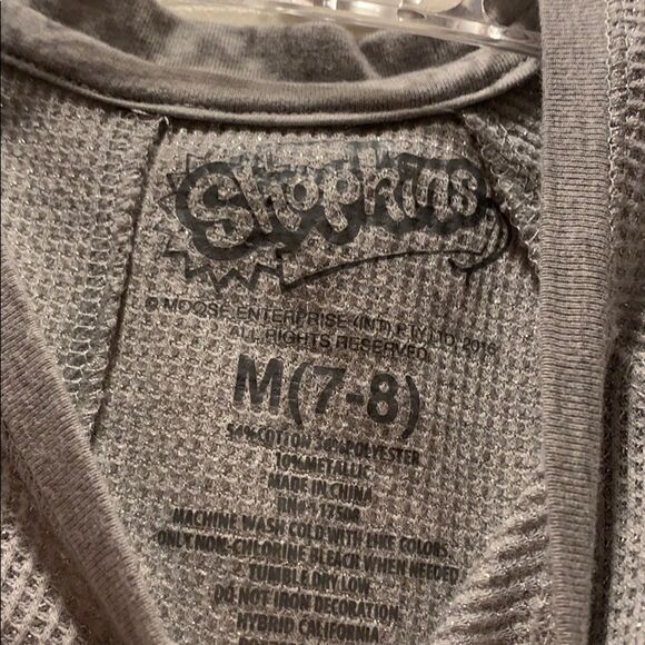 (5/$25) Shopkins Thermal Christmas long sleeve tee - Picture 4 of 5